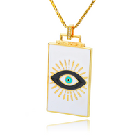 Evil Eye Tarot Necklace - Panacea Designs