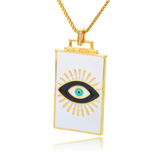 Evil Eye Tarot Necklace - Panacea Designs