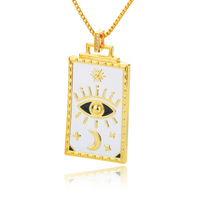 Evil Eye Tarot Necklace - Panacea Designs