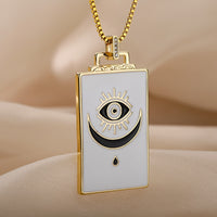 Evil Eye Tarot Necklace - Panacea Designs