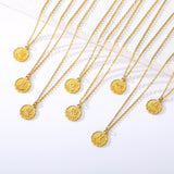 Zodiac Coin Necklace - Panacea Designs