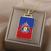 Evil Eye Tarot Necklace - Panacea Designs